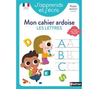 J'apprends et j'écris - Mon cahier ardoise Les lettres PS - Fabienne Rousseau - Nathan - broché - Scolaire / Universitaire