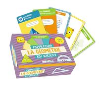 J'apprends la géométrie en jouant: 1 livret pédagogique et des cartes 7 ans et plus