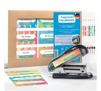 J'apprends l'allemand Avec autocollants et mémos vierges - Delphine Mahe Bru - Dialektiquettes - Coffret - Méthode de langue