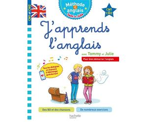 J'apprends l'anglais avec Tommy et Julie CM1 et CM2 - Sylvain Audino - Hachette Education - broché - Scolaire / Universitaire