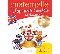 J'apprends l'anglais en chansons : 3-6 ans (1CD audio)