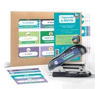 J'apprends le breton 88 mots Pochette autocollants - Delphine Mahe Bru - Dialektiquettes - Coffret - Méthode de langue