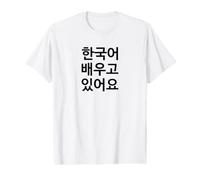 J'apprends Le coréen - Humour drôle de Langue T-Shirt Graphique avec Valeur