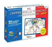 J'apprends le français langue étrangère autrement 90 cartes mentales pour apprendre facilement les bases du français ! Niveau débutant - Filf - Eyrolles - Boîte ou accessoire - Méthode de langue
