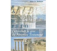 J'apprends le Grec du Nouveau Testament