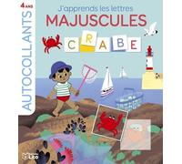 Autocollants - J'apprends les lettres majuscules A la mer