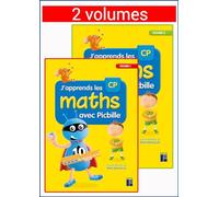 J'apprends les maths avec Picbille CP - Fichier en 2 volumes (édition 2018): Fichier de l'élève en 2 volumes + mémo + matériel