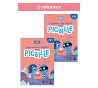 J'apprends les maths CE1 avec Picbille Fichier de l'élève 2 volumes Programmes 2025