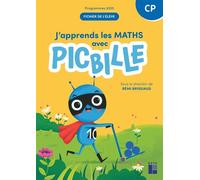 J'apprends les maths CP - Fichier de l'élève en 1 volume - Ed 2025 - Rémi Brissiaud - Retz Eds - broché - Scolaire / Universitaire