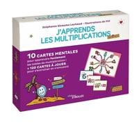 J'apprends les multiplications autrement: 10 cartes mentales pour apprendre facilement les tables de multiplication ! + 120 cartes à jouer pour s'entraîner en s'amusant + 1 livret explicatif