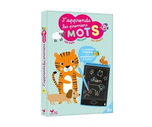 J'apprends les premiers mots - Ardoise magique - Toni Stemp - Deux Coqs D'or - relié - Document jeunesse