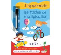 J'apprends les tables de multiplication - Gabriel Cortina - Grenouille - broché - Document jeunesse