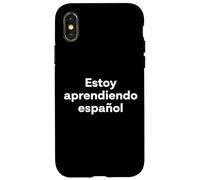 « J'apprends l'espagnol ». Mot Espagnol Coque pour iPhone X/XS