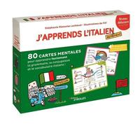 J'apprends l'italien autrement - niveau débutant 80 cartes mentales pour apprendre facilement la grammaire, la conjugaison et le vocabulaire italiens ! - Stéphanie Eleaume Lachaud - Eyrolles - Boîte o