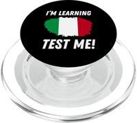 J'apprends l'italien! Étudiant en Langue Italienne drôle PopSockets PopGrip pour MagSafe
