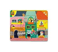 SES Creative Planche à verrous J'apprends – À partir de 3 ans – Multicolore