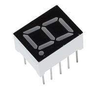 Jaqperd 10 x 10 Broches 1 Bits 7 Segments 0.39" Catastron de LED en Rouge