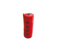 Jaquette Skaï Rouge Pour Chauffage -12L - Pose Murale Thermador Bmel12Sk