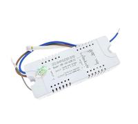 JAQVCTSC Pilote LED Intelligent avec télécommande AC220V, 18-40W 36-50W 40-60W 50-72W, Commande 2.4G, 240mA, Pilote de Gradation à Courant Constant(40 60WX2,240MA_with Remote)
