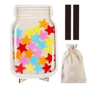 Jar De Récompense - Bocal De Récompense Étoile Pour Enfant | Pot De Récompenses Magnétique | Système De Pots De Récompenses En Forme D'étoiles Pour Salle De Classe