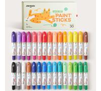Jar Melo Lot de 30 crayons de peinture