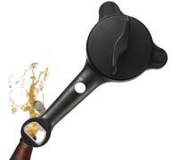 Jar Opener - 4-In-1 Can Lid Tool, Multipurpose Tin Opener with Easy Grip, Kitchen Camping Bar Accessory, Picnic Restaurant Apartment, Dormitory Cooking Helper for Effortless Opening