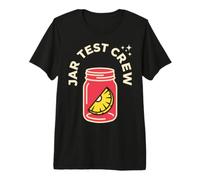 Jar Test Crew Viral Food Humor T-Shirt Haut de Gamme