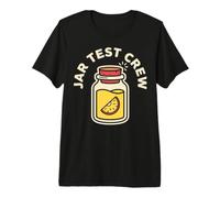 Jar Test Crew Viral Food Humor T-Shirt Haut de Gamme
