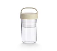 Lékué Boîte To Go Organic 600 ml avec cuillère Beige