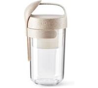 Jar To Go Organic avec cuillère Lékué 0301020V19U150 600 ml Beige