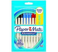 JARDEN Newell Brands Paper Mate Kilometrico Lot De 10 Pointes Moyennes, 1 Mm