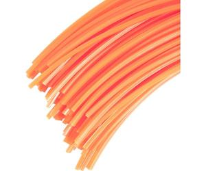 Jardiaffaires 60 Brins 3 mm X 35 cm de Fil carré pour débroussailleuse qualité Pro