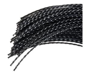 Jardiaffaires 60 Brins de Fil Torsade pour débroussailleuse qualité Pro 4,4mm 42cm