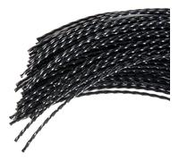 Jardiaffaires 60 Brins de Fil Torsade pour débroussailleuse qualité Pro 4mm 42cm