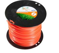 Jardiaffaires Bobine de Fil Carré pour débroussailleuse qualité Pro 4,4mm x 110 mètres