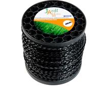 Jardiaffaires Bobine de Fil Torsade pour débroussailleuse qualité Pro 4,4mm x 77 mètres