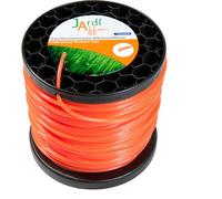 Jardiaffaires Bobine de filRond pour débroussailleuse qualité Pro 2,4mm x 200 mètres