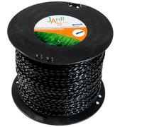 Jardiaffaires Bobine de filTorsade pour débroussailleuse qualité Pro 4mm x 176 mètres