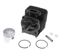 Jardiaffaires Cylindre Piston Complet 40mm débroussailleuse Moteur Compatible Mitsubishi TL43