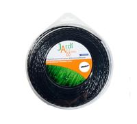 Jardiaffaires Fil pour débroussailleuse Torsade qualité Pro 2,4mm x 120 mètres