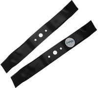 Jardiaffaires Jeu de 2 Lames Mulching pour Tondeuse autoportée Coupe 92cm éjection latérale