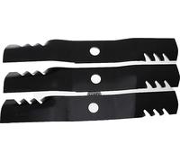Jardiaffaires Jeu de 3 Lames Gator Mulching Coupe 60 Pouces, 153cm Compatible avec Kubota