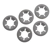 Jardiaffaires Jeu de 5 pastilles d'arrêt/Clips diamètre 12 x 21mm