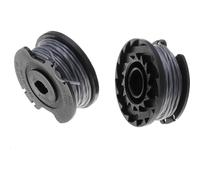 Jardiaffaires Lot de 2 bobineaux adaptables pour Coupe Bordure Bosch, GREENWORKS, RYOBI, STIGA