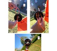 Jardiaffaires Tête Universelle pour débroussailleuse Rapide Pro Nue