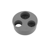 jardiboutique - ø 100 mm, Tampon de réduction PVC triple Diamètre MF 100 x 40 x 32 x 32 mm