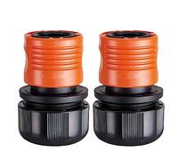 jardiboutique - 2 raccords Rapides pour Tuyau d'arrosage 3/4-19 par 25 mm