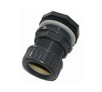 jardiboutique - ø50 mm Traversée de paroi pvc + écrou de serrage