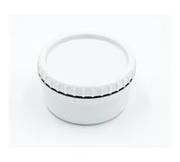 jardiboutique - Bouchon PVC mâle ø 40 blanc - bouchon de visite évacuation.