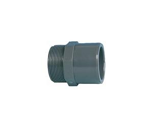 jardiboutique - Embout mixte ø 50 intérieur et ø 63 mm extérieur -1 1/2 pouce PVC